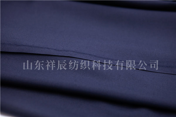 藏青高支双面哔叽70W/29.5P/0.5，100s/2*2，270g/m