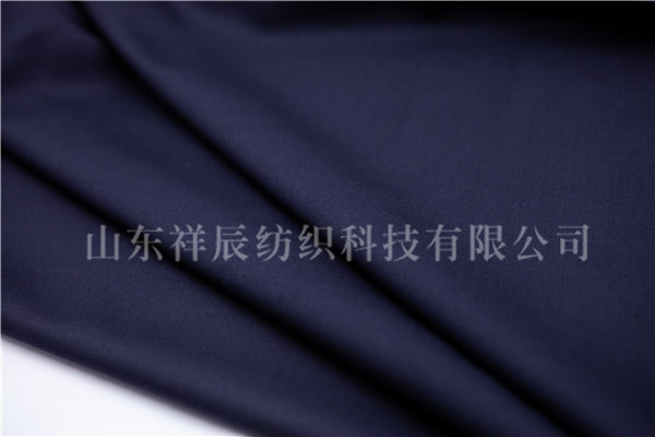 藏青高支贡丝锦70W/29.5P/0.5，100s/2*2，310g/m