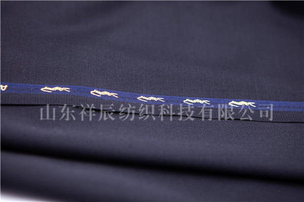 黑色高支贡丝锦70W/29.5P/0.5，100s/2*2，310g/m